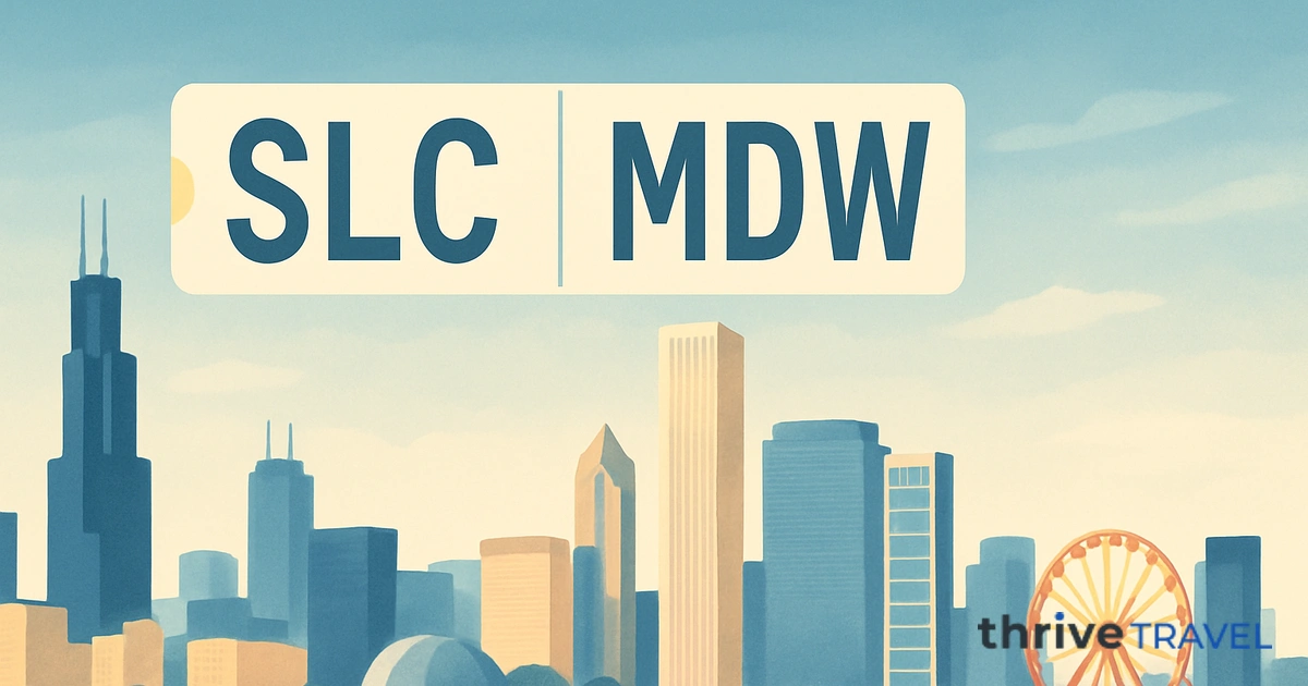 Salt Lake City to Chicago