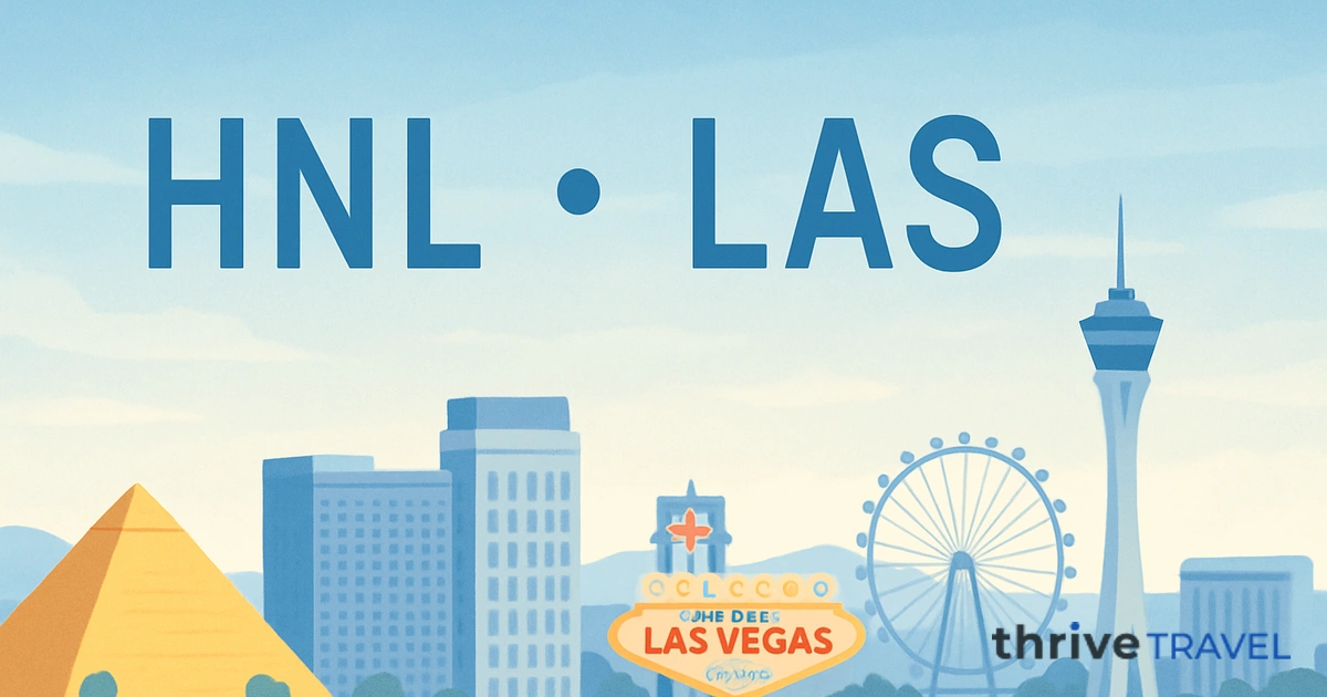 Honolulu to Las Vegas