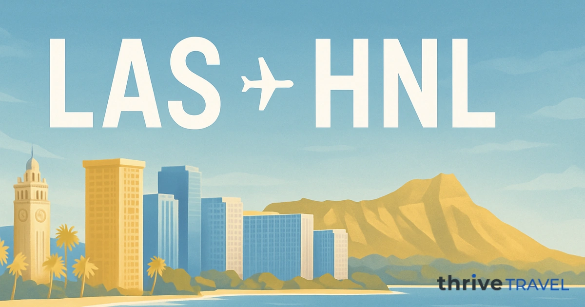 Las Vegas to Honolulu