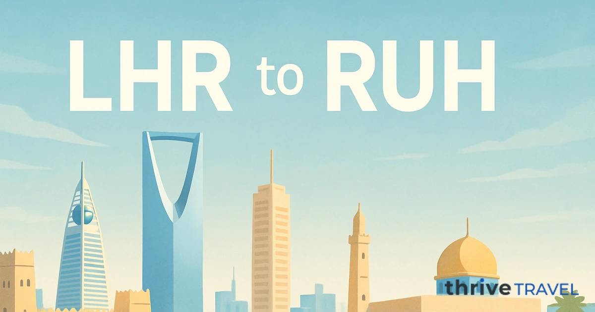 London to Riyadh