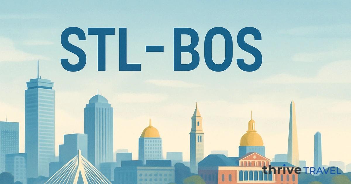 St. Louis to Boston