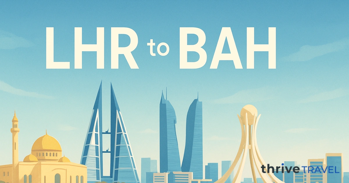 London to Bahrain