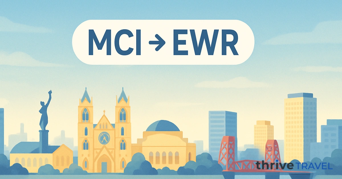 Kansas City to Newark