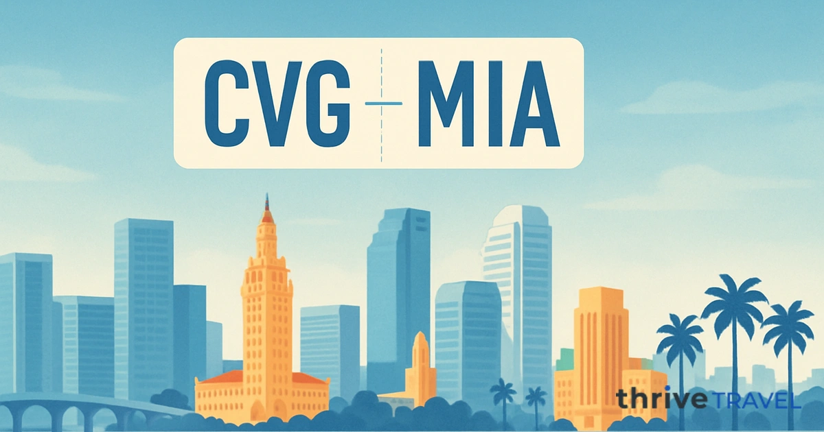 Cincinnati to Miami