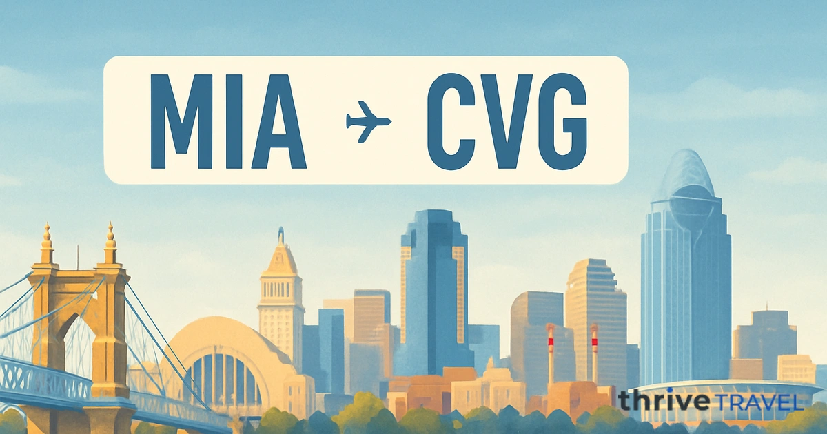 Miami to Cincinnati