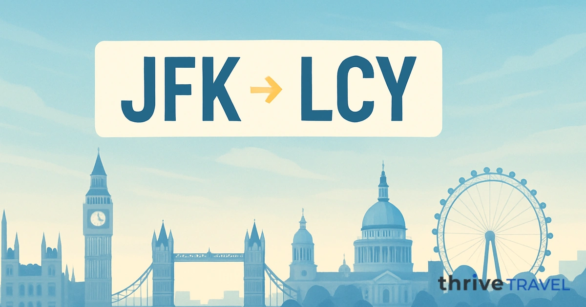 New York to London