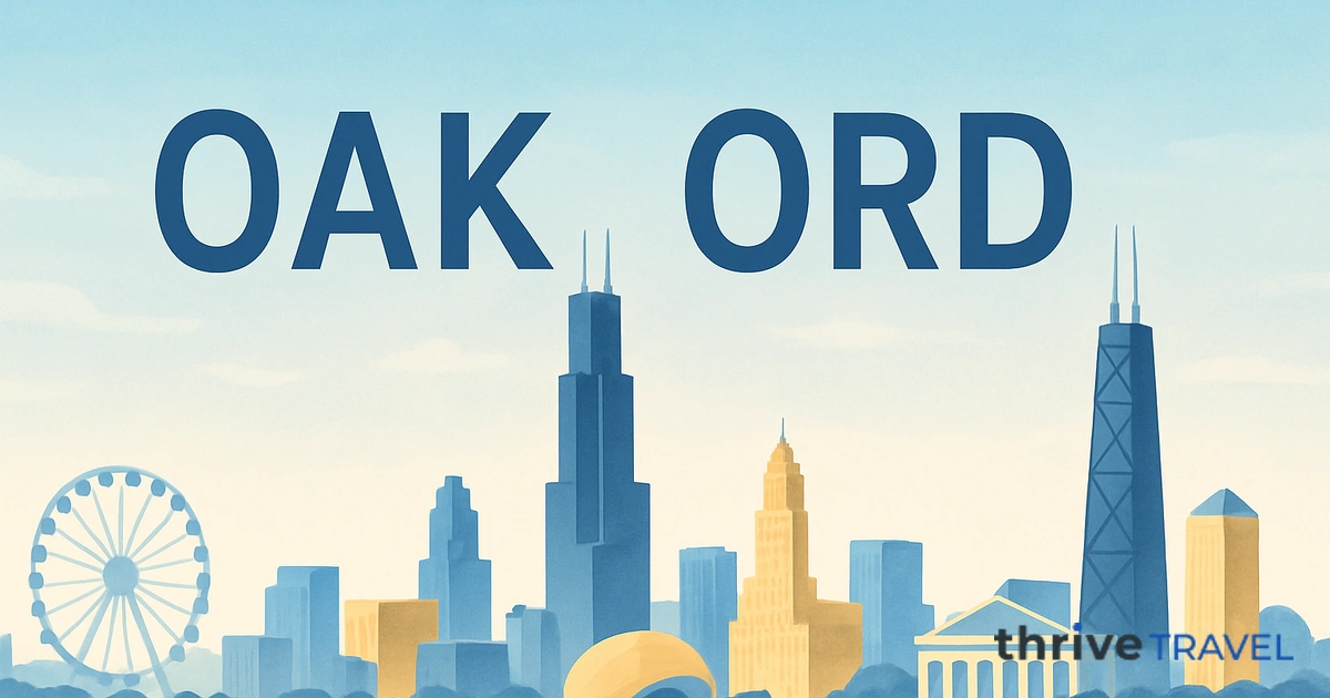 Oakland to Chicago