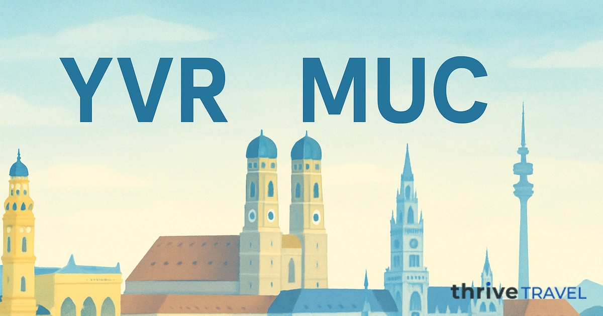 Vancouver to Munich