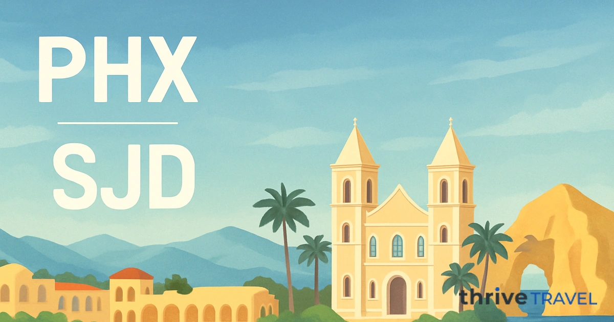 Phoenix to San José del Cabo