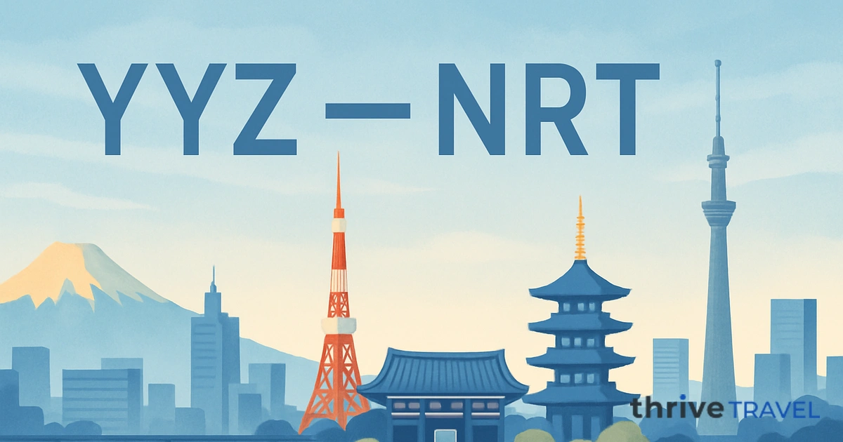 Toronto to Tokyo