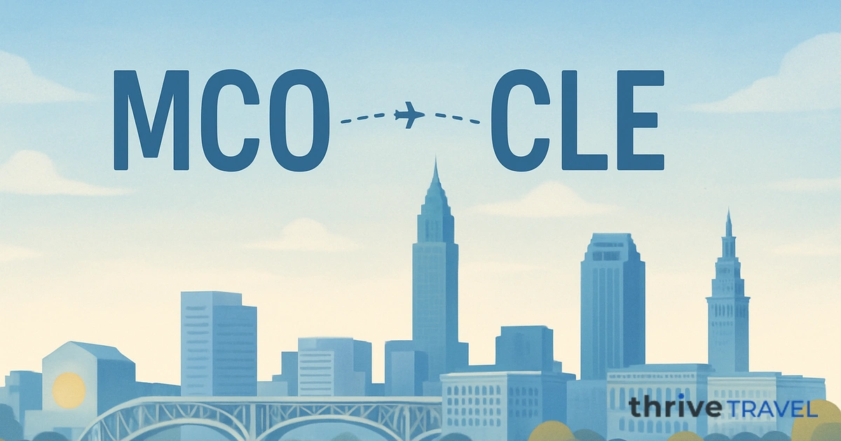 Orlando to Cleveland