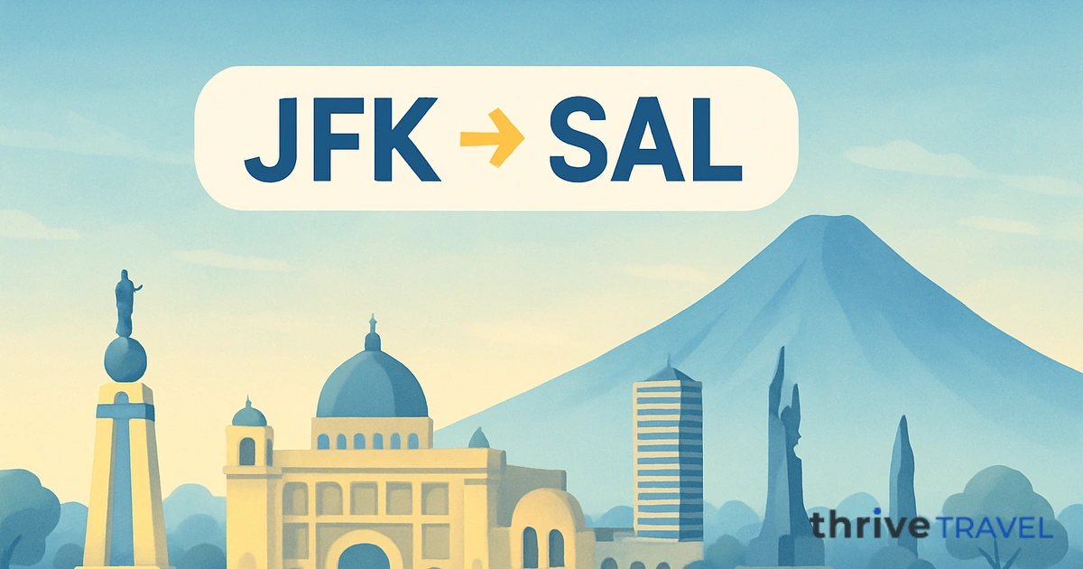 New York to San Salvador