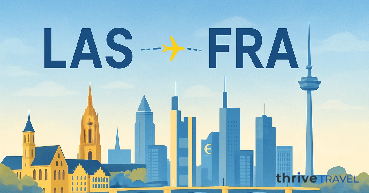 Las Vegas to Frankfurt