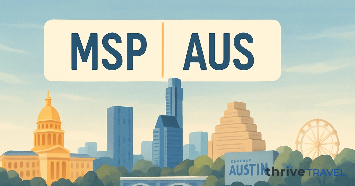 Minneapolis to Austin