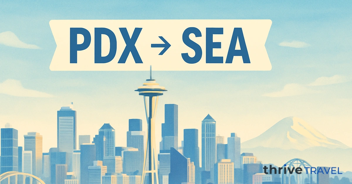Portland to Seattle