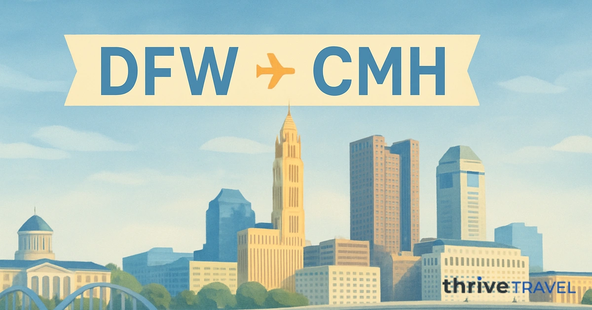 Dallas to Columbus