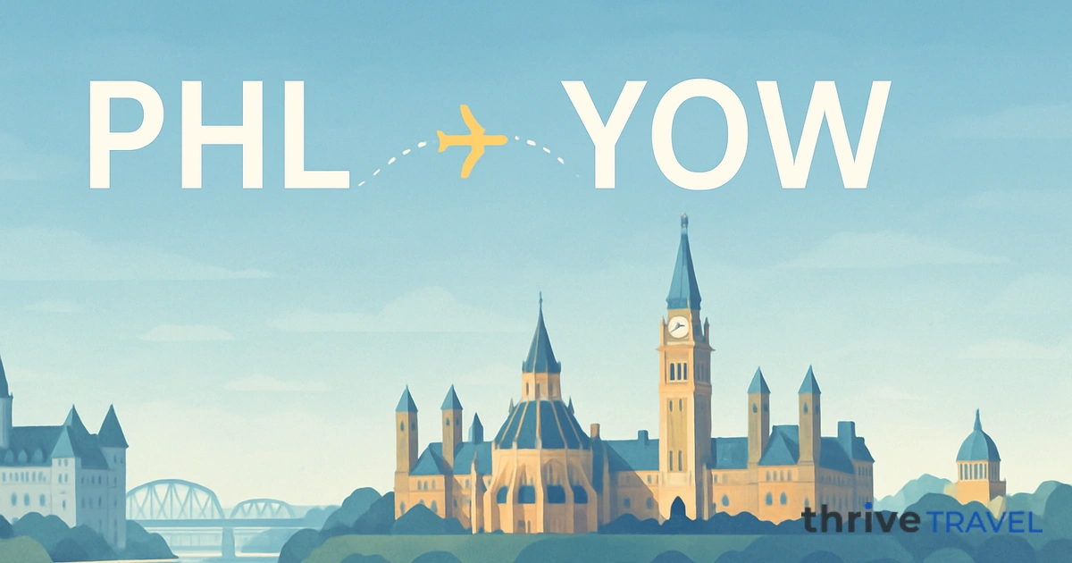 Philadelphia to Ottawa