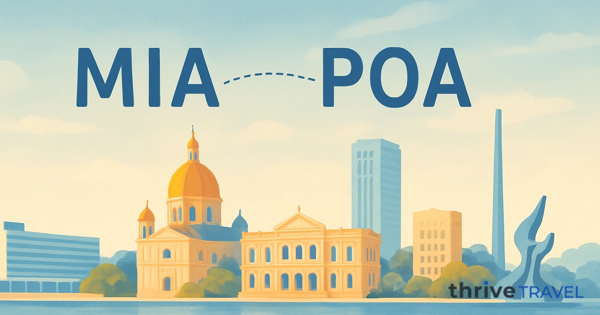 Miami to Porto Alegre