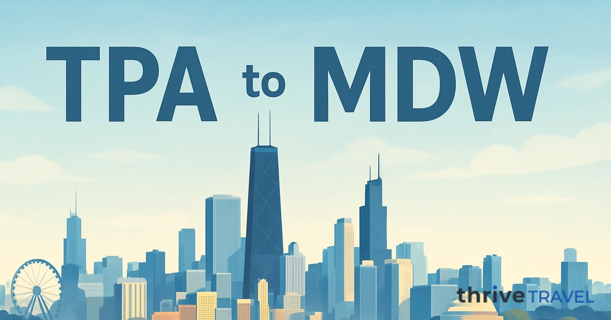 Tampa to Chicago