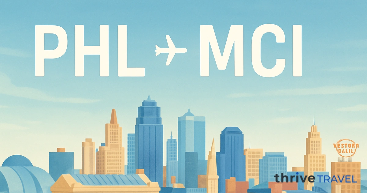 Philadelphia to Kansas City
