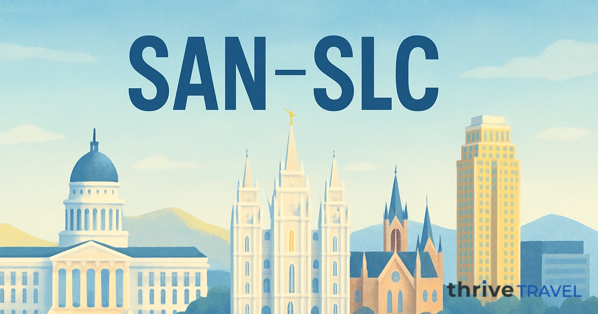 San Diego to Salt Lake City
