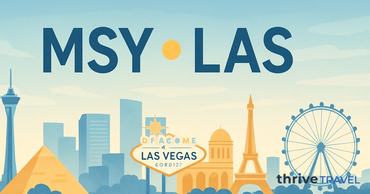 New Orleans to Las Vegas