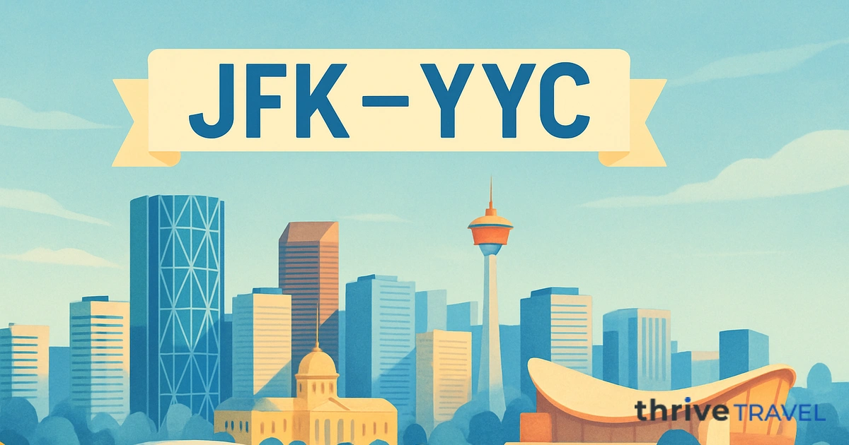 New York to Calgary