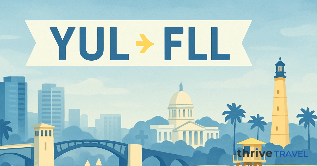 Montreal to Fort Lauderdale