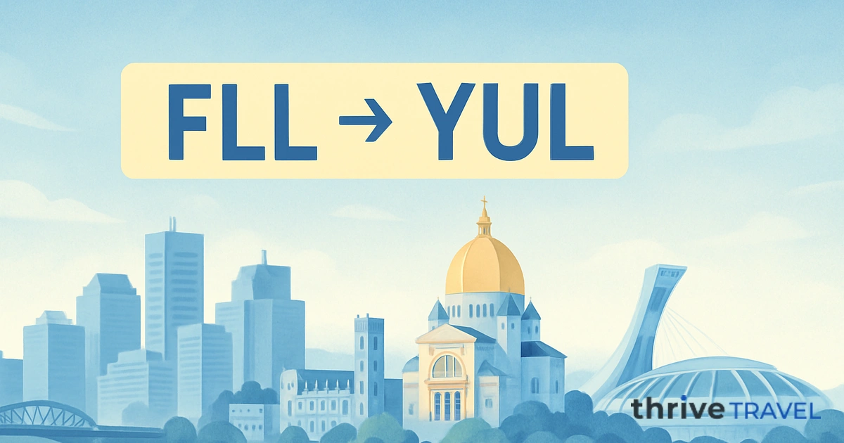 Fort Lauderdale to Montreal