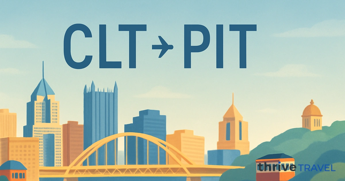 Charlotte to Pittsburgh