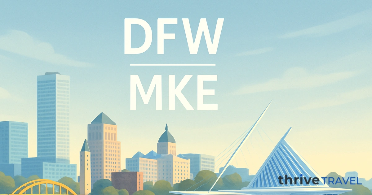 Dallas to Milwaukee
