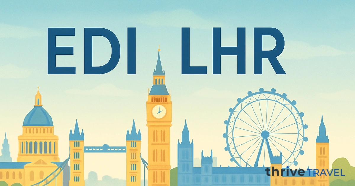 Edinburgh to London
