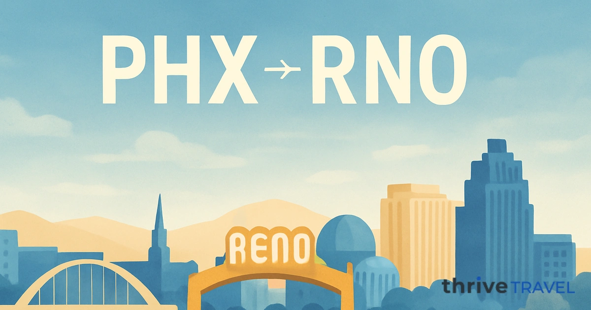 Phoenix to Reno