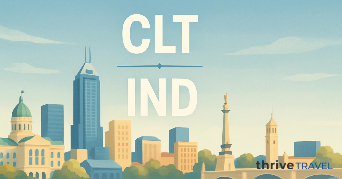 Charlotte to Indianapolis