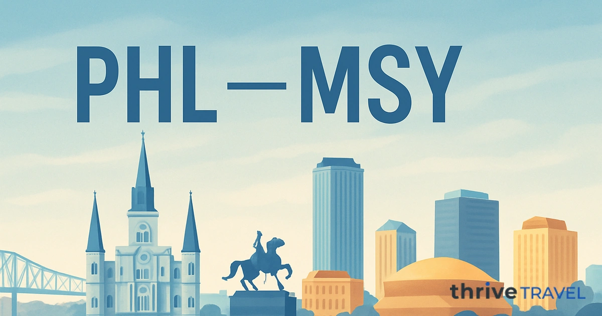 Philadelphia to New Orleans