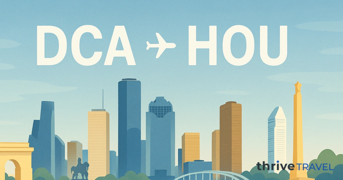 Washington to Houston