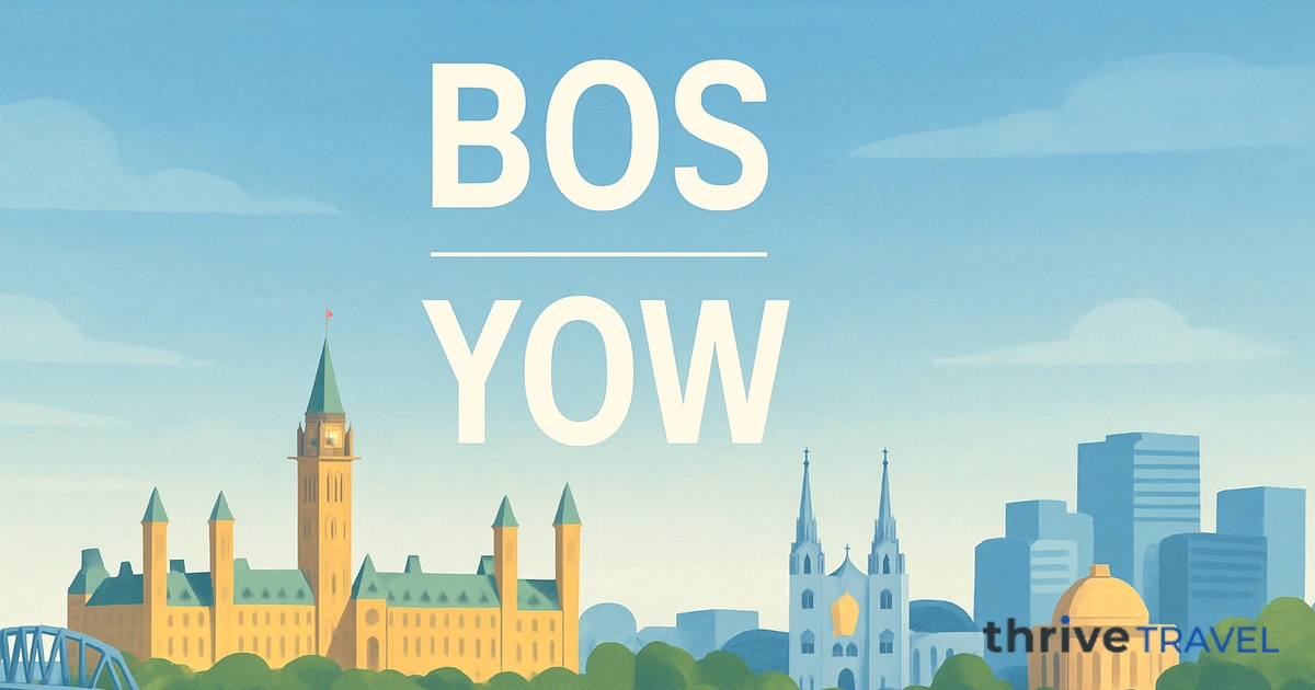 Boston to Ottawa