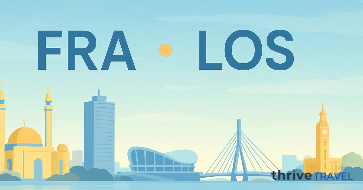 Frankfurt to Lagos