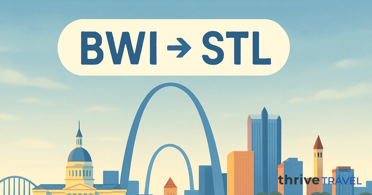 Baltimore to St. Louis