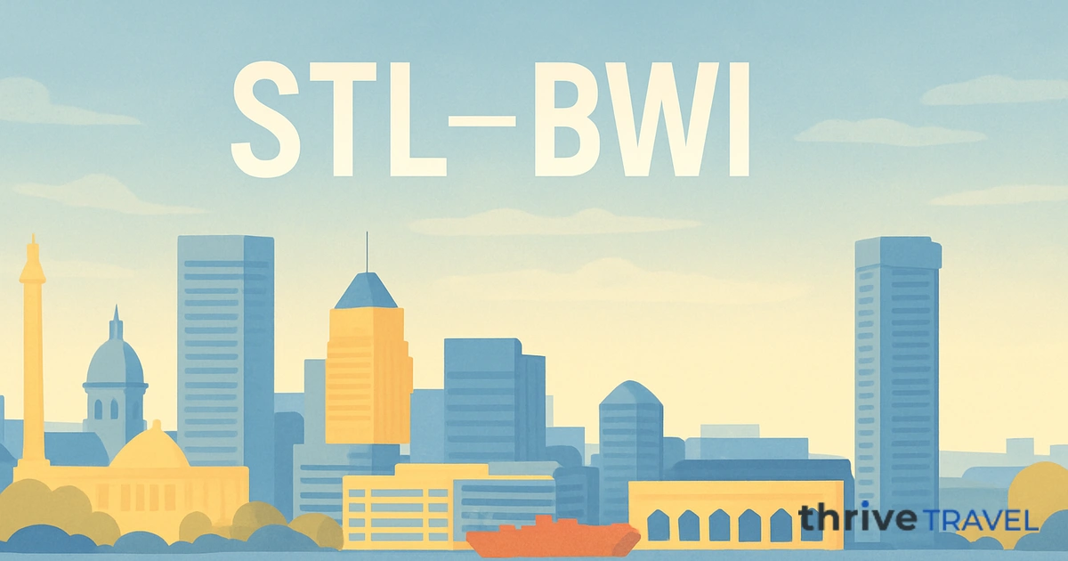 St. Louis to Baltimore