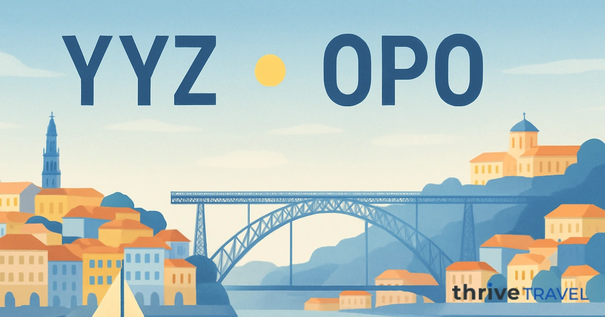 Toronto to Porto