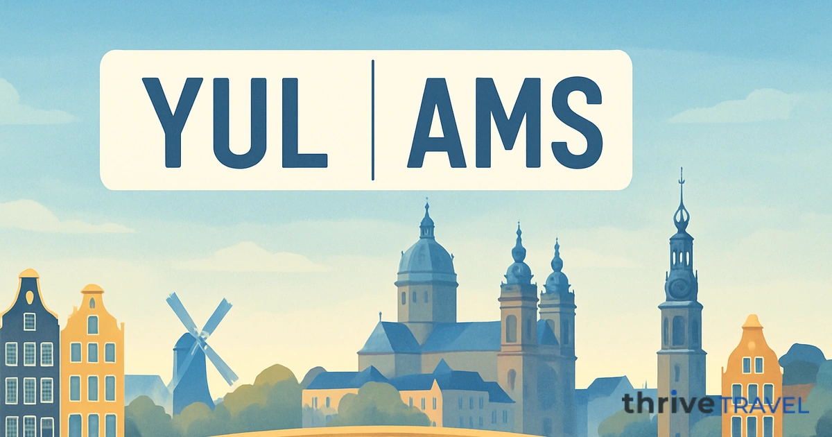 Montreal to Amsterdam
