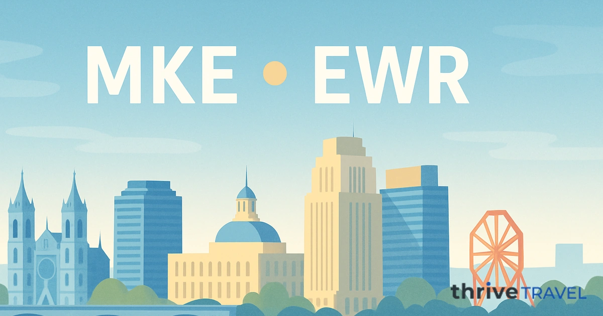 Milwaukee to Newark