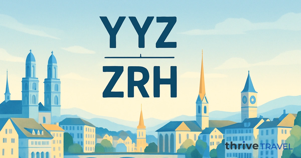 Toronto to Zurich