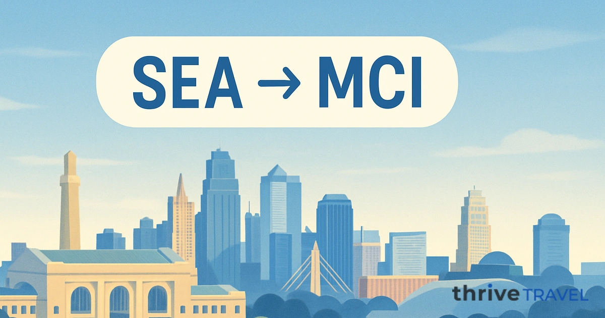 Seattle to Kansas City