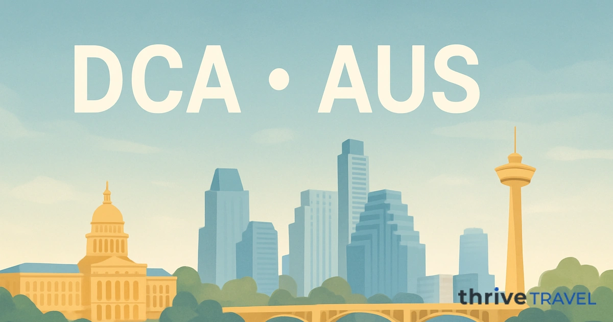 Washington to Austin