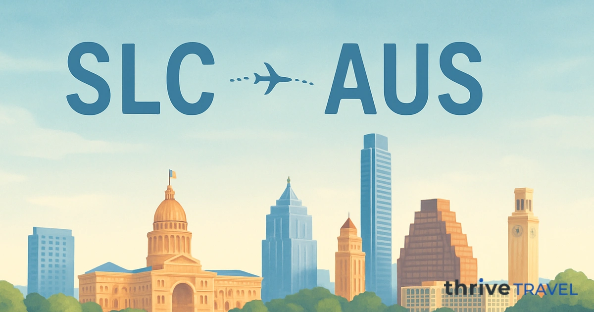 Salt Lake City to Austin