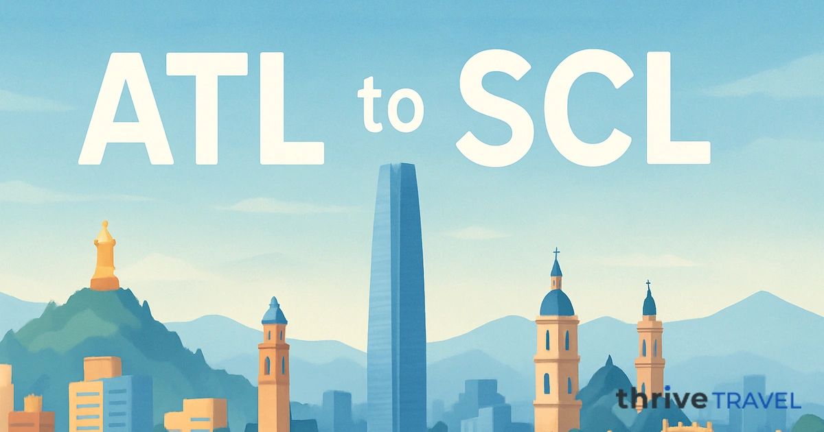 Atlanta to Santiago