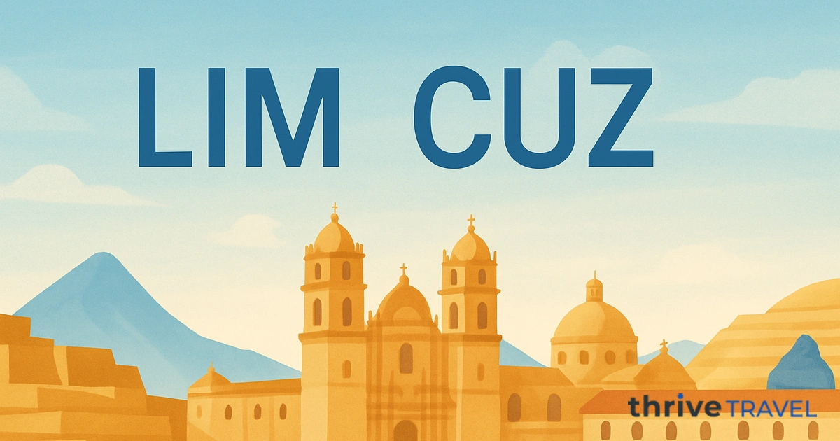 Lima to Cusco