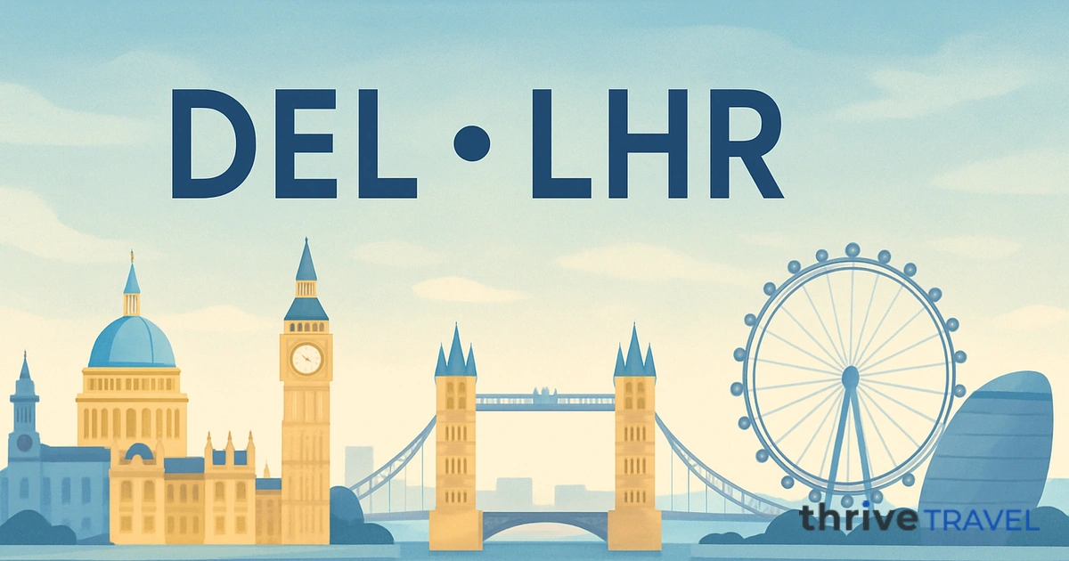 Delhi to London
